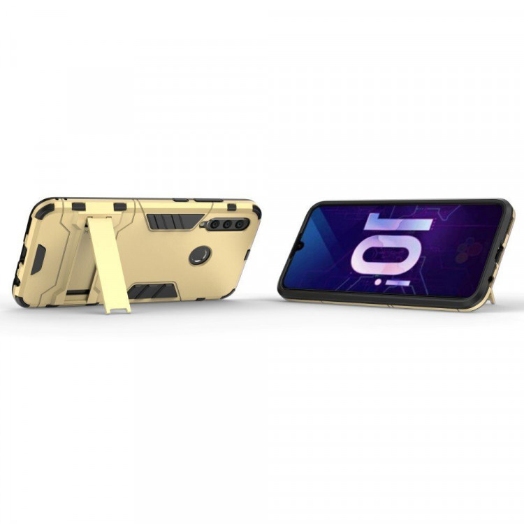Чехол Duty Armor для Huawei P Smart+ (Plus) 2019 / Enjoy 9s / Honor 10i (золотой)