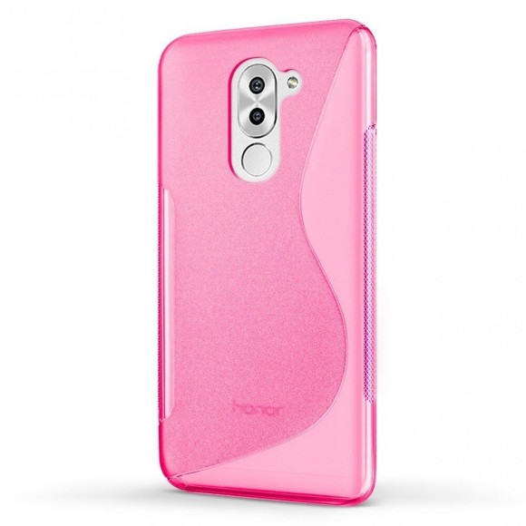 Нескользящий чехол для Huawei Honor 6x 2016 (малиновый) Нескользящий чехол для Huawei Honor 6x 2016 (малиновый)