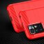 Чехол-накладка Carbon Fibre для Xiaomi Redmi 10 / Redmi 10 2022 (красный)