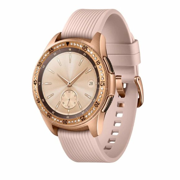 Декоративная накладка для Samsung Galaxy Watch 46мм (розовое золото) Декоративная накладка для Samsung Galaxy Watch 46мм (розовое золото)