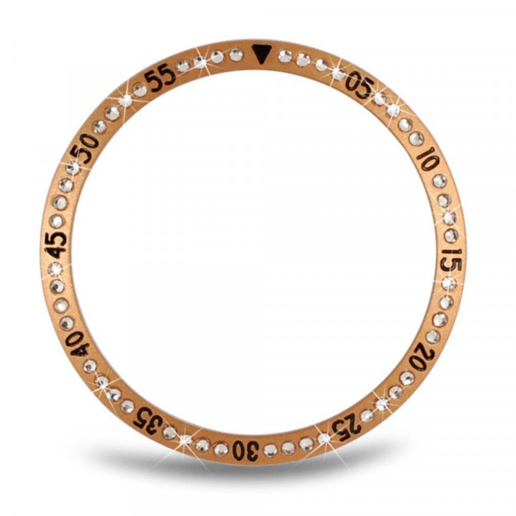 Декоративная накладка для Samsung Galaxy Watch 46мм (розовое золото)