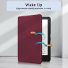 Планшетный чехол для Amazon Kindle Paperwhite 2021, 11th Generation, 6,8 дюйма (темно-красный)