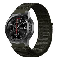 Нейлоновый ремешок для Samsung Galaxy Watch 20мм (армейский зеленый) Нейлоновый ремешок для Samsung Galaxy Watch 20мм (армейский зеленый)