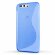 Чехол нескользящий на Huawei P10 Plus (голубой)
