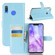 Чехол с визитницей для Huawei Nova 3 (голубой) Чехол с визитницей для Huawei Nova 3 (голубой)