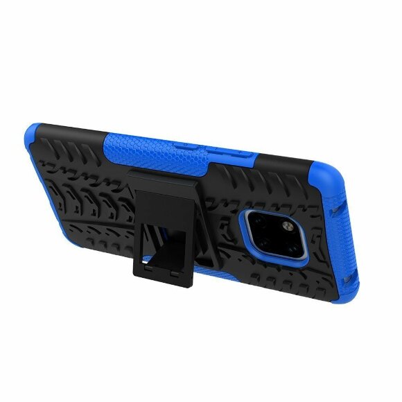 Чехол Hybrid Armor для Huawei Mate 20 Pro (черный + голубой) Чехол Hybrid Armor для Huawei Mate 20 Pro (черный + голубой)