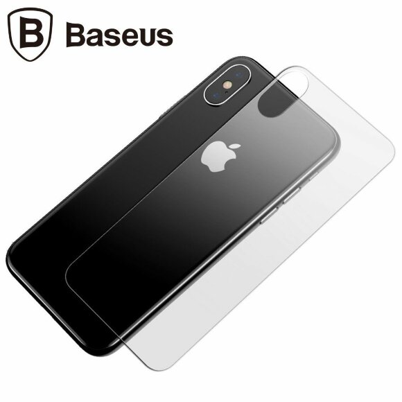 Защитное стекло задней крышки Baseus для iPhone XS Max Защитное стекло задней крышки Baseus для iPhone XS Max