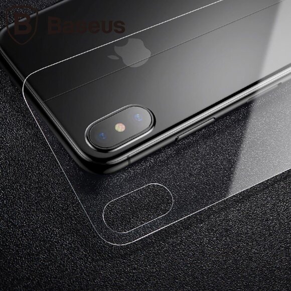 Защитное стекло задней крышки Baseus для iPhone XS Max Защитное стекло задней крышки Baseus для iPhone XS Max
