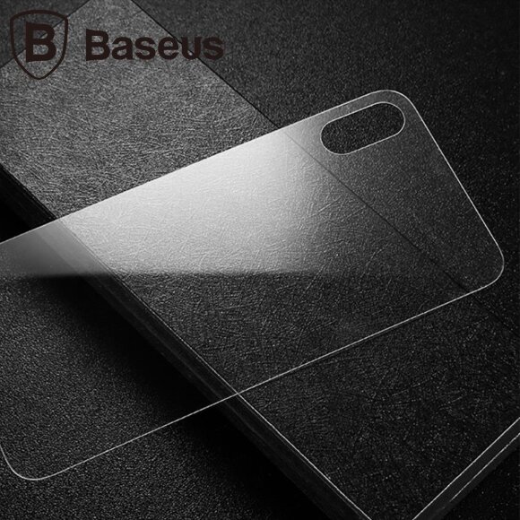 Защитное стекло задней крышки Baseus для iPhone XS Max Защитное стекло задней крышки Baseus для iPhone XS Max
