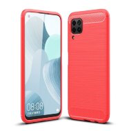 Чехол-накладка Carbon Fibre для Huawei nova 6 SE / Huawei P40 lite (красный) Чехол-накладка Carbon Fibre для Huawei nova 6 SE / Huawei P40 lite (красный)