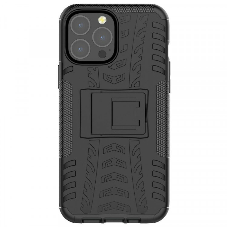 Чехол Hybrid Armor для iPhone 13 Pro Max (черный)
