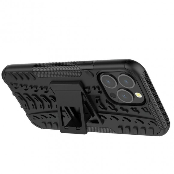 Чехол Hybrid Armor для iPhone 13 Pro Max (черный) Чехол Hybrid Armor для iPhone 13 Pro Max (черный)