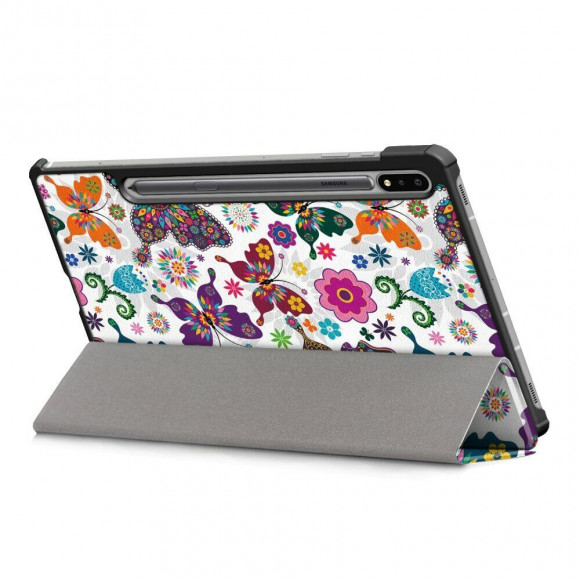 Чехол Smart Case для Samsung Galaxy Tab S7 SM-T870 / SM-T875 и Galaxy Tab S8 SM-X700 / SM-X706 (Butterfly Flowers) Чехол Smart Case для Samsung Galaxy Tab S7 SM-T870 / SM-T875 и Galaxy Tab S8 SM-X700 / SM-X706 (Butterfly Flowers)