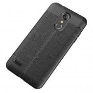 Чехол-накладка Litchi Grain для LG K8 (2018) / K9 (черный) Чехол-накладка Litchi Grain для LG K8 (2018) / K9 (черный)