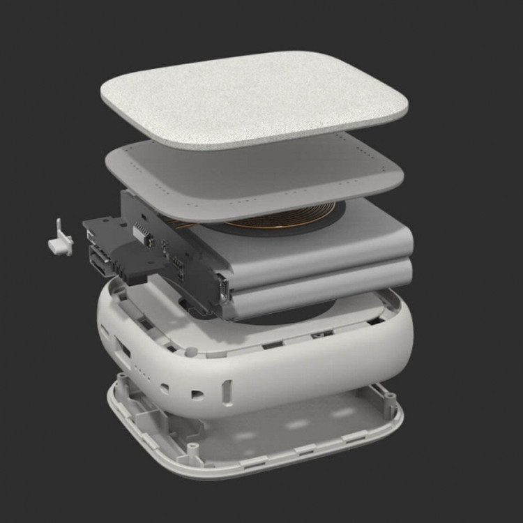 Внешний аккумулятор с беспроводной зарядкой Xiaomi Solove Wireless Charging Treasure W5  (черный)