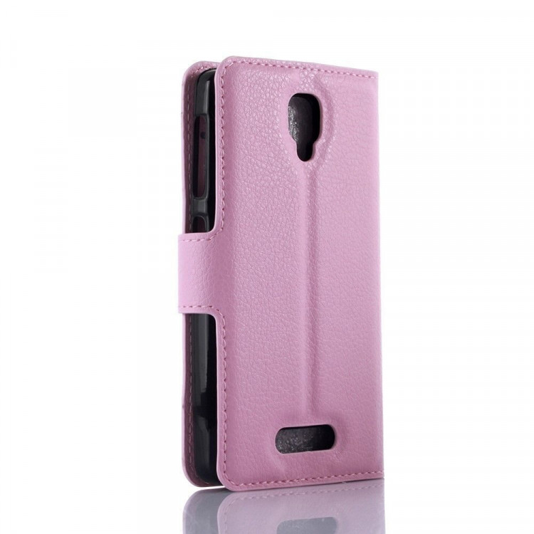 Чехол с визитницей для Lenovo A1000 (розовый)