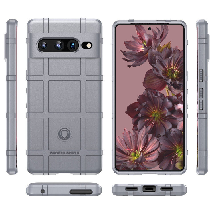 Чехол-накладка Shock-proof для Google Pixel 7 Pro (серый)