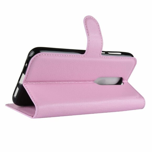 Чехол с визитницей для Nokia 5.1 Plus / Nokia X5 (розовый) Чехол с визитницей для Nokia 5.1 Plus / Nokia X5 (розовый)