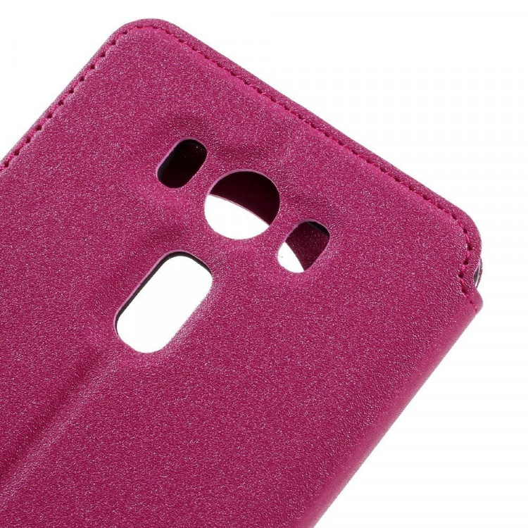 Чехол с окном для ASUS ZenFone 3 Deluxe ZS550KL (розовый)