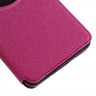 Чехол с окном для ASUS ZenFone 3 Deluxe ZS550KL (розовый)