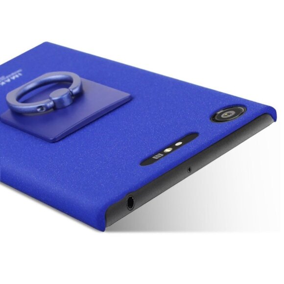 Чехол iMak Finger для Sony Xperia XZ1 (голубой) Чехол iMak Finger для Sony Xperia XZ1 (голубой)