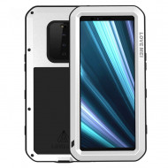 Гибридный чехол LOVE MEI для Sony Xperia 1 (белый) Гибридный чехол LOVE MEI для Sony Xperia 1 (белый)