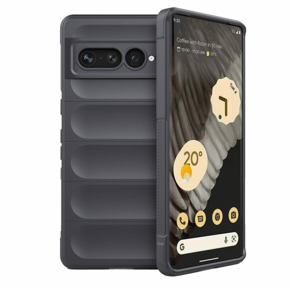 Чехол Magic Shield для Google Pixel 7 Pro (темно-серый)