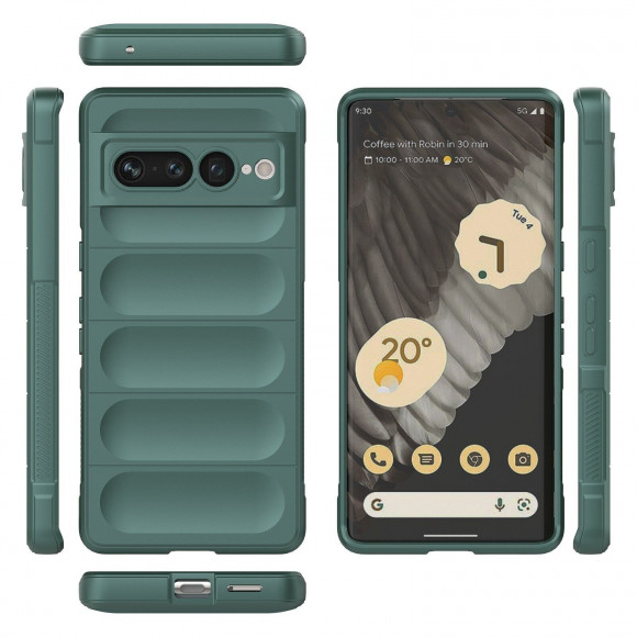 Чехол Magic Shield для Google Pixel 7 Pro (темно-серый) Чехол Magic Shield для Google Pixel 7 Pro (темно-серый)