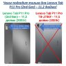 Чехол Smart Case для Lenovo Tab P11 Pro (2nd Gen) - 11,2 дюйма (Graffiti)