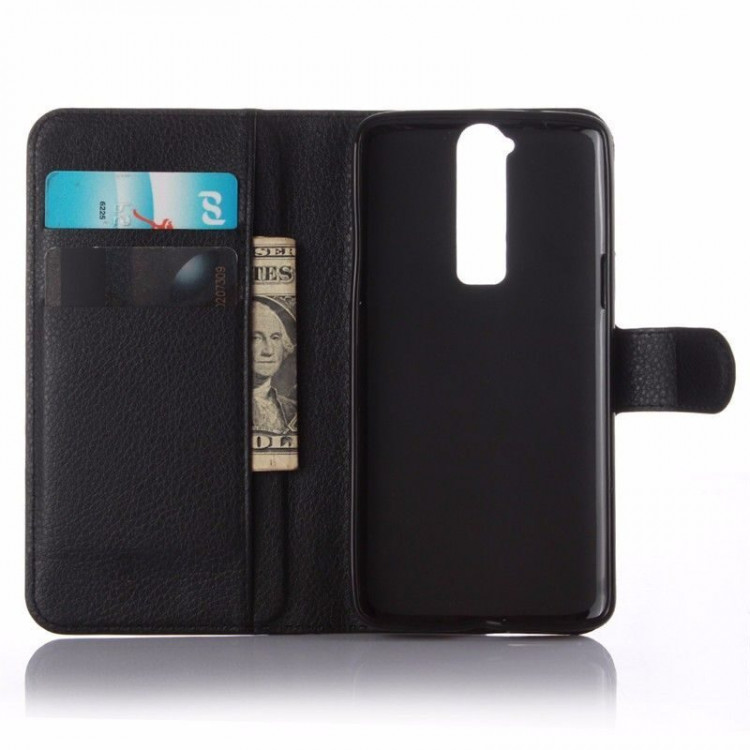 Чехол с визитницей для ZTE Axon mini (черный)