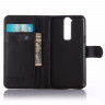 Чехол с визитницей для ZTE Axon mini (черный)