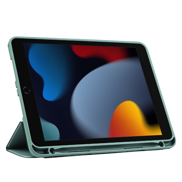 Чехол на iPad 7 2019, iPad 8 2020, iPad 9 2021 - 10,2 дюйма (голубой) Чехол на iPad 7 2019, iPad 8 2020, iPad 9 2021 - 10,2 дюйма (голубой)
