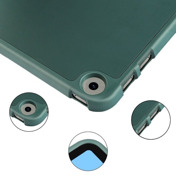 Чехол на iPad 7 2019, iPad 8 2020, iPad 9 2021 - 10,2 дюйма (голубой) Чехол на iPad 7 2019, iPad 8 2020, iPad 9 2021 - 10,2 дюйма (голубой)
