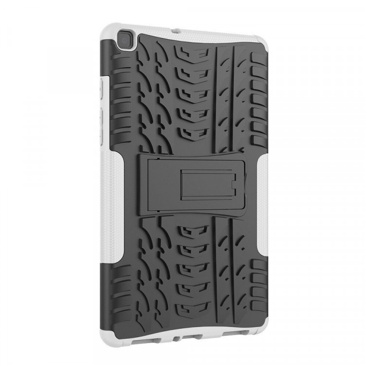 Чехол Hybrid Armor для Samsung Galaxy Tab A 8.0 (2019) T290 / T295 (черный + белый)