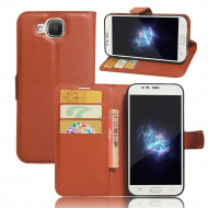 Чехол с визитницей для DOOGEE X9 mini (коричневый) Чехол с визитницей для DOOGEE X9 mini (коричневый)