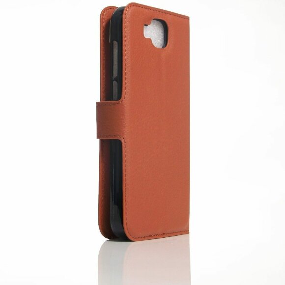 Чехол с визитницей для DOOGEE X9 mini (коричневый) Чехол с визитницей для DOOGEE X9 mini (коричневый)