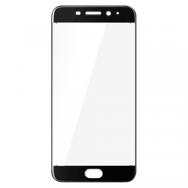 Защитное стекло 3D для Meizu M5 Note (черный)