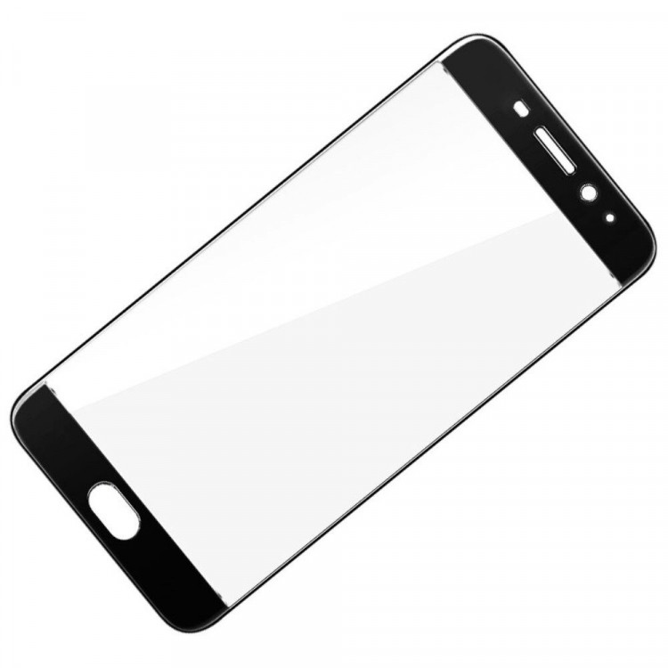 Защитное стекло 3D для Meizu M5 Note (черный)