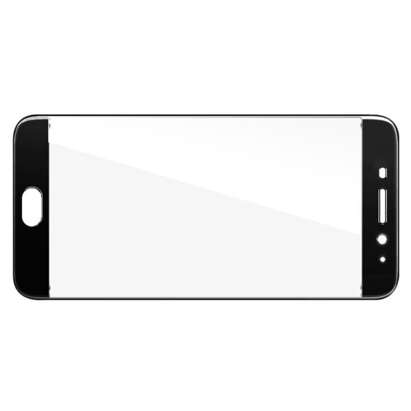 Защитное стекло 3D для Meizu M5 Note (черный)