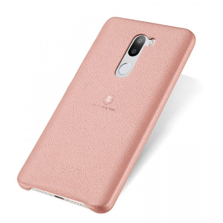 Кожаная накладка LENUO для Xiaomi Mi5S Plus (розовый)