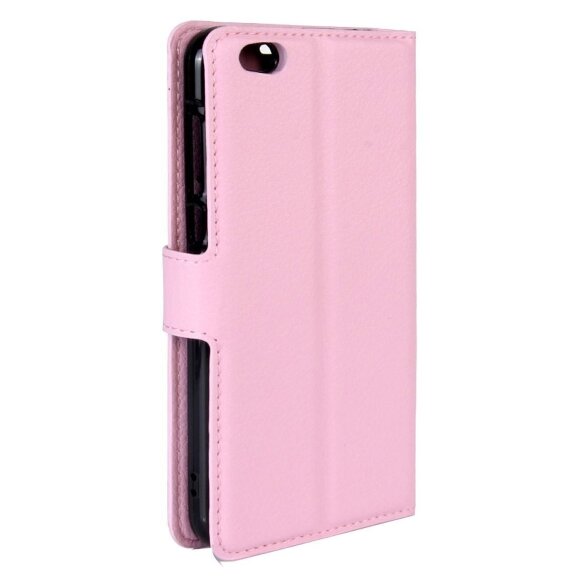 Чехол с визитницей для Xiaomi Mi5C (розовый) Чехол с визитницей для Xiaomi Mi5C (розовый)