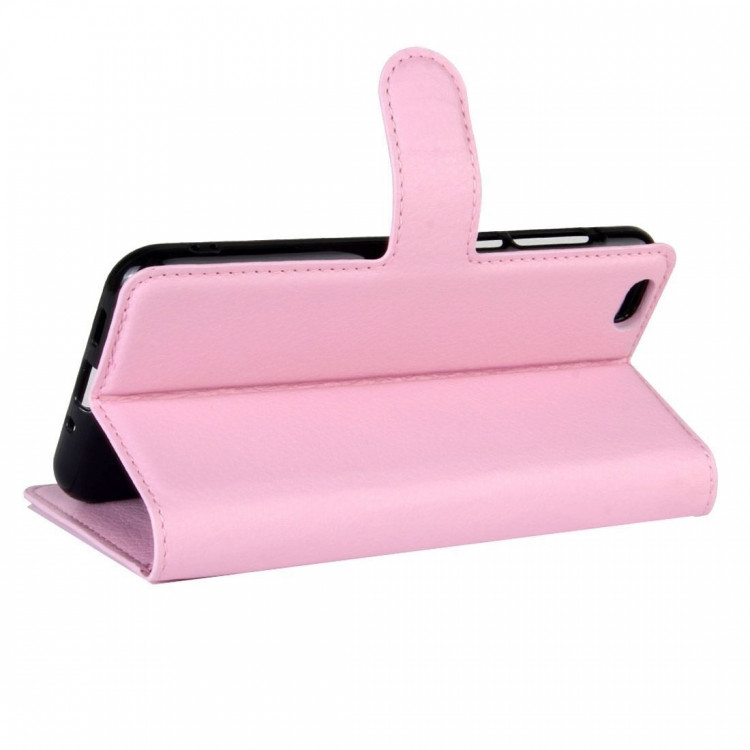 Чехол с визитницей для Xiaomi Mi5C (розовый)