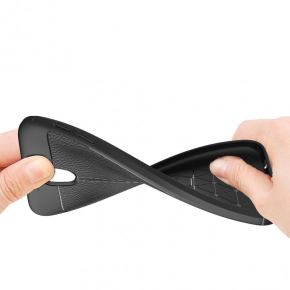 Чехол-накладка Litchi Grain для Samsung Galaxy J5 2017 (черный) Чехол-накладка Litchi Grain для Samsung Galaxy J5 2017 (черный)