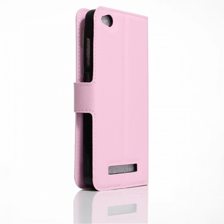 Чехол с визитницей для Xiaomi Redmi 4A (розовый)