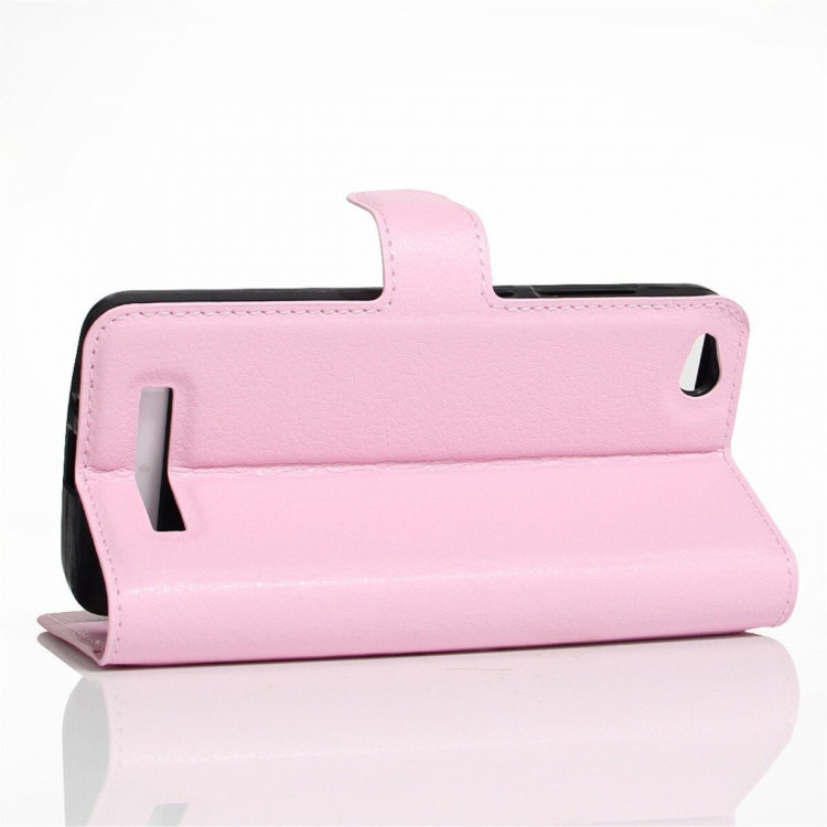 Чехол с визитницей для Xiaomi Redmi 4A (розовый)