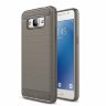 Чехол-накладка Carbon Fibre для Samsung Galaxy J2 Prime SM-G532F (серый)