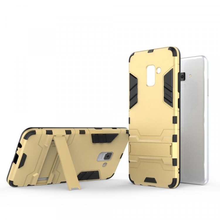 Чехол Duty Armor для Samsung Galaxy A8 (2018) (золотой)