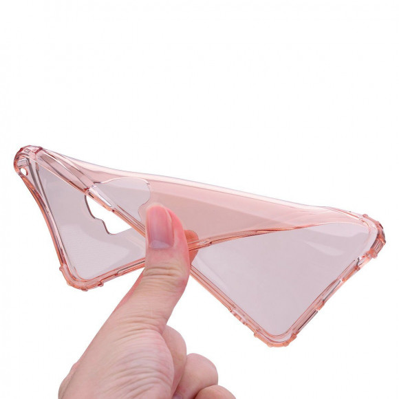 Силиконовый чехол с усиленными бортиками для Samsung Galaxy S9+ (Plus) (розовый) Силиконовый чехол с усиленными бортиками для Samsung Galaxy S9+ (Plus) (розовый)