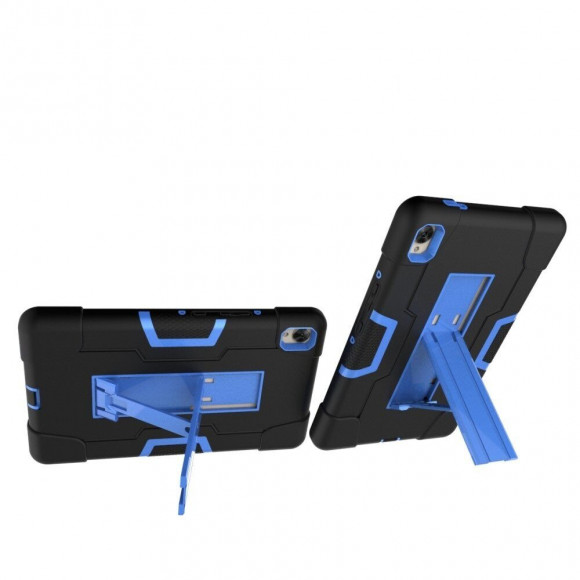 Гибридный TPU чехол для Huawei MediaPad M6 8.4 (черный + голубой) Гибридный TPU чехол для Huawei MediaPad M6 8.4 (черный + голубой)