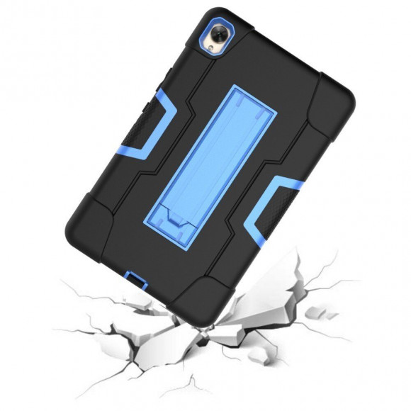 Гибридный TPU чехол для Huawei MediaPad M6 8.4 (черный + голубой) Гибридный TPU чехол для Huawei MediaPad M6 8.4 (черный + голубой)